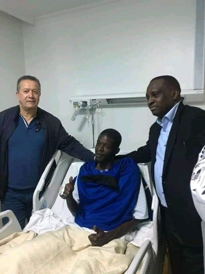 Photo : Khadim Ndiaye opéré avec succès au Maroc