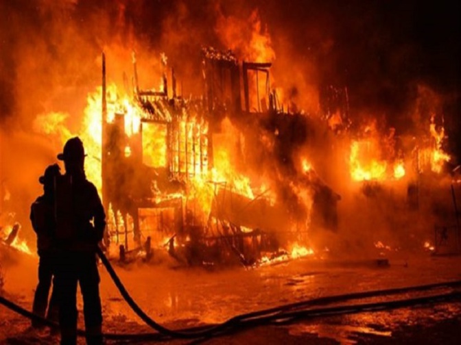 Incendie à la gare routière de Ziguinchor: plus de cent millions FCfa partis en fumée