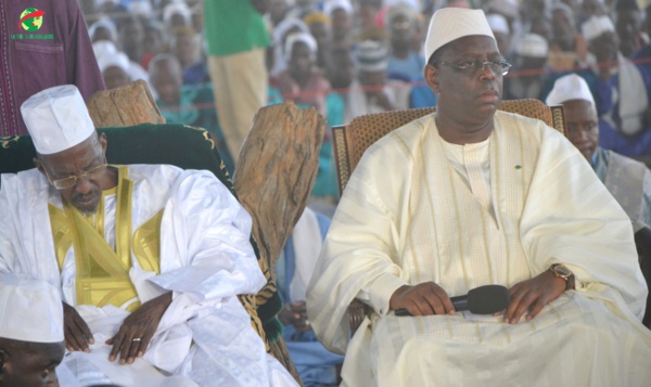 Macky Sall au khalife de Médina Gounass: «Thierno, vous avez bien travaillé »