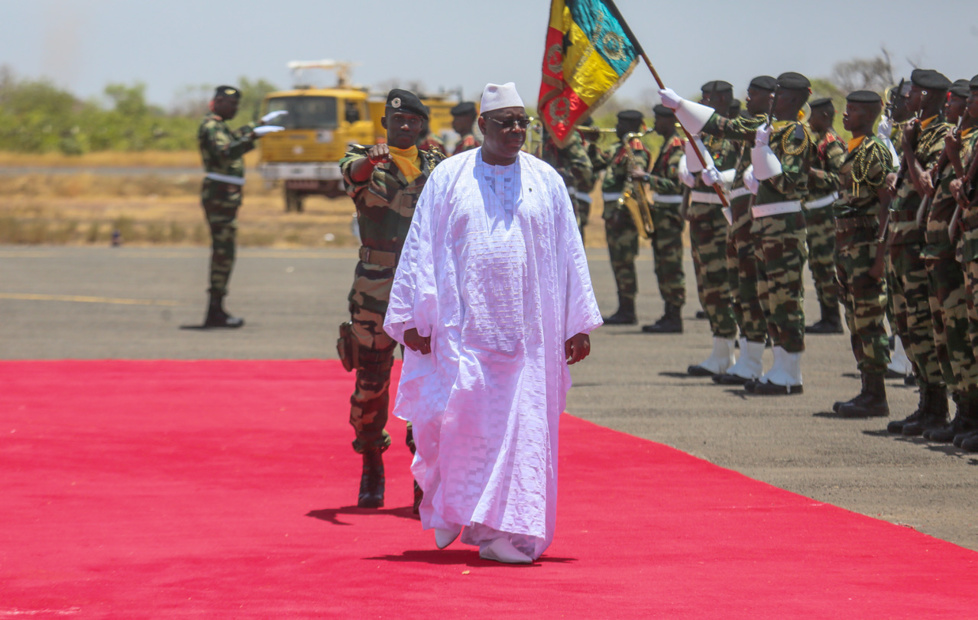 PHOTOS - En images, les étapes de la visite de Macky Sall au "Daaka" de Médina Gounass