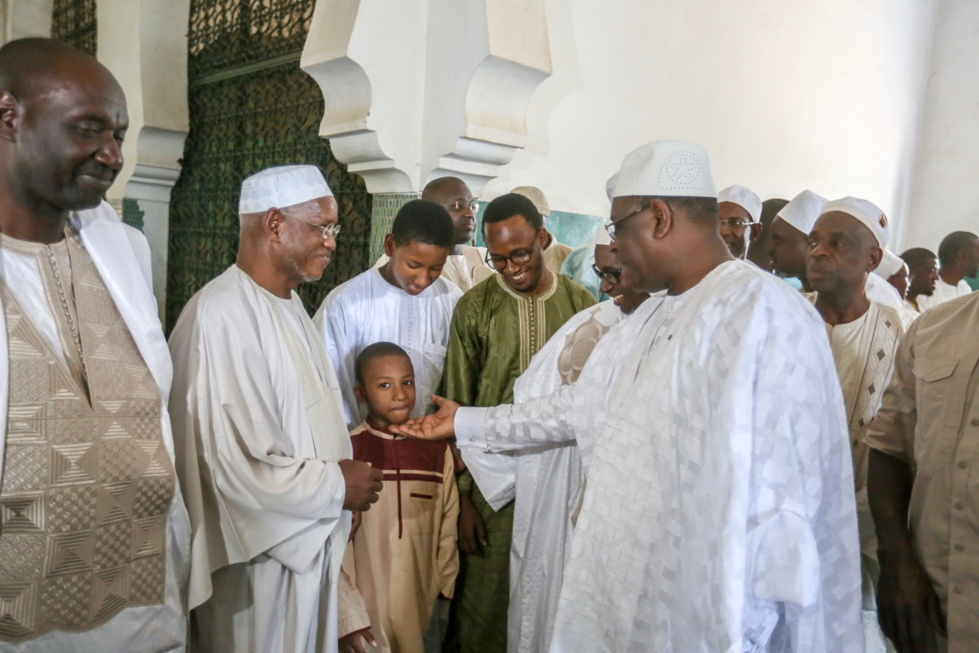 PHOTOS - En images, les étapes de la visite de Macky Sall au "Daaka" de Médina Gounass