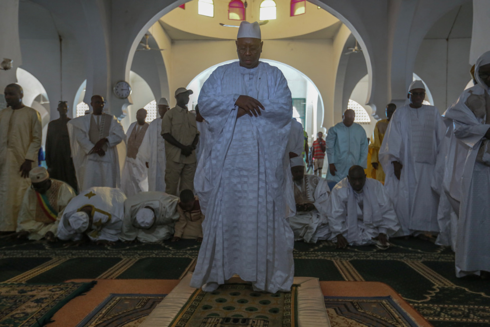 PHOTOS - En images, les étapes de la visite de Macky Sall au "Daaka" de Médina Gounass