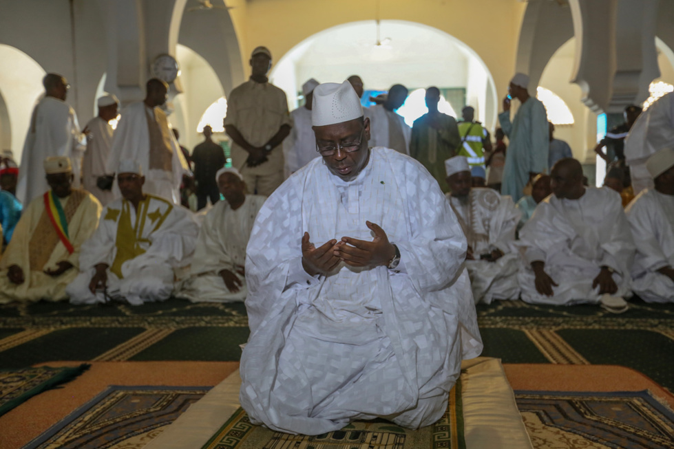 PHOTOS - En images, les étapes de la visite de Macky Sall au "Daaka" de Médina Gounass