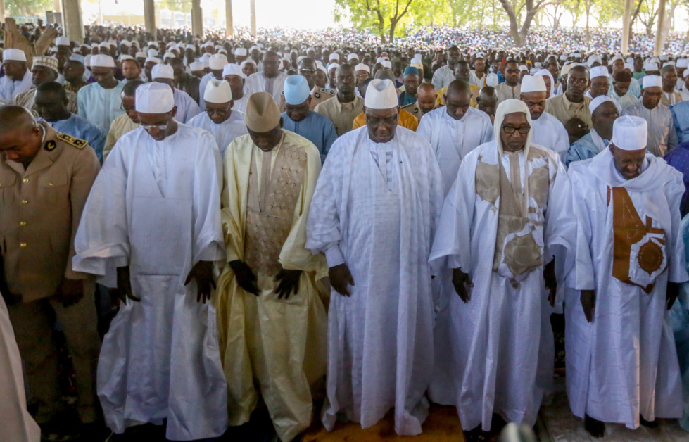 PHOTOS - En images, les étapes de la visite de Macky Sall au "Daaka" de Médina Gounass