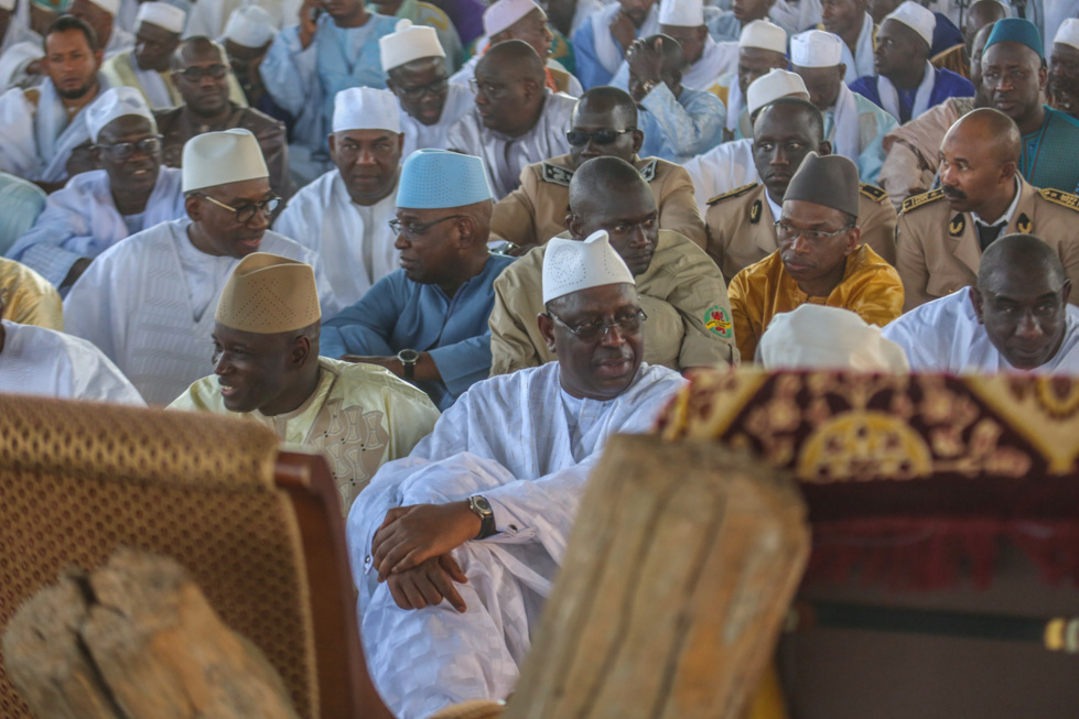 PHOTOS - En images, les étapes de la visite de Macky Sall au "Daaka" de Médina Gounass