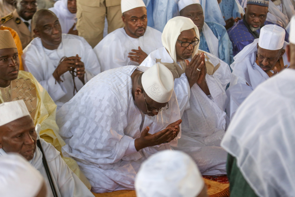 PHOTOS - En images, les étapes de la visite de Macky Sall au "Daaka" de Médina Gounass