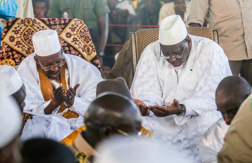 PHOTOS - En images, les étapes de la visite de Macky Sall au "Daaka" de Médina Gounass