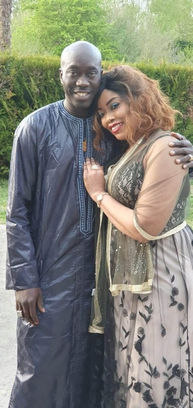 Carnet blanc à Paris – Ousmane Fall Jordan, patron d’Arc en Ciel Music épouse Aïcha Sène Fall