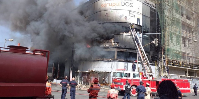 Incendie sur l'avenue Blaise Diagne: Trois personnes asphyxiées par les flammes