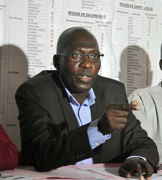 Nicolas Ndiaye surpris de l'absence d'un ministre de la LD du gouvernement Nicolas Ndiaye surpris de l'absence d'un ministre de la LD du gouvernement
