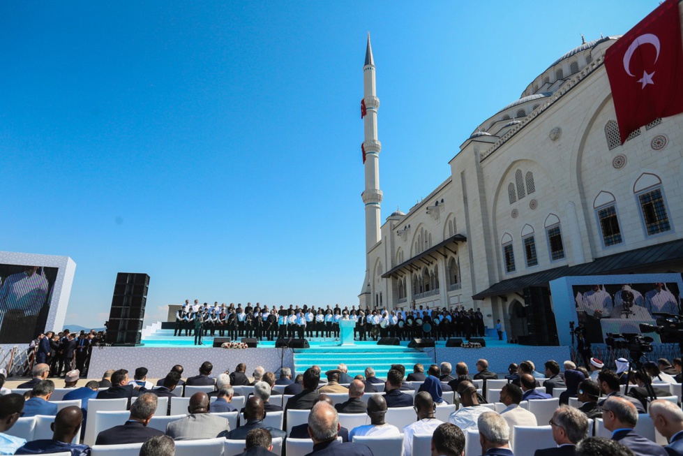 Macky Sall à l'Inauguration de la Mosquée Camlica à Istanbul 🇸🇳🇹🇷