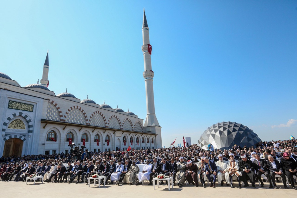 Macky Sall à l'Inauguration de la Mosquée Camlica à Istanbul 🇸🇳🇹🇷