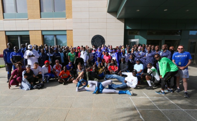 ‘’Fun Run’’ : les employés de l’ambassade des Etats-Unis soutiennent les femmes dans les forces de l’ordre du Sénégal ‘’Fun Run’’ : les employés de l’ambassade des Etats-Unis soutiennent les femmes dans les forces de l’ordre du Sénégal