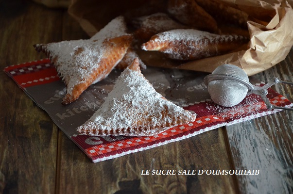 Recette beignet triangle au sucre