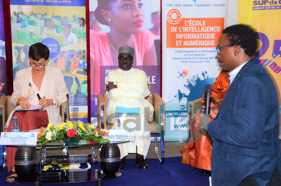 Les images de la conférence du Groupe Sup Deco: "Jeunesse, Entrepreneuriat et Leadership" 