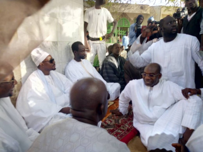 Les touchantes images de l'arrivée de la dépouille de Cheikh Béthio à Touba