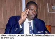 Présidentielle 2012 : Mansour Ndiaye entame une campagne de collecte de 10.000 signatures