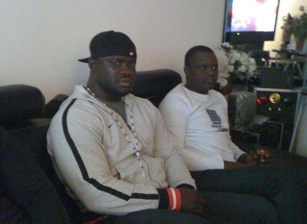 [PHOTO] Eumeu Séne rend visite à Alioune Petit Mbaye