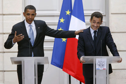 La phrase maladroite de Obama à Sarkozy