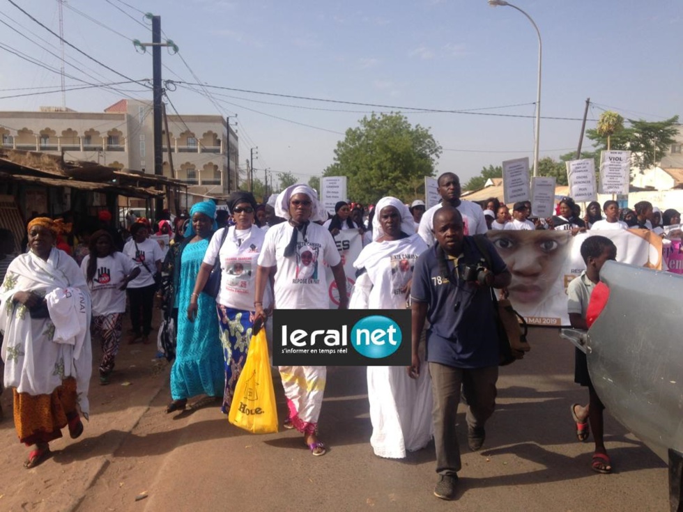 PHOTOS INEDITES - Tambacounda: Marche des jeunes pour dénoncer la mort de Bineta Camara