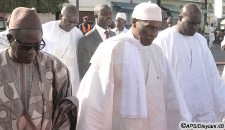 Le président Wade invite les Sénégalais au culte de la paix