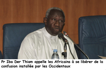 Iba Der Thiam"Je suis fier de défendre les marchands ambulants"