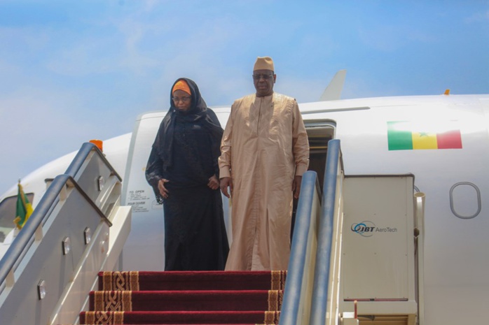 Sommet de l’OCI: Macky Sall est arrivé en Arabie Saoudite (images) Sommet de l’OCI: Macky Sall est arrivé en Arabie Saoudite (images)