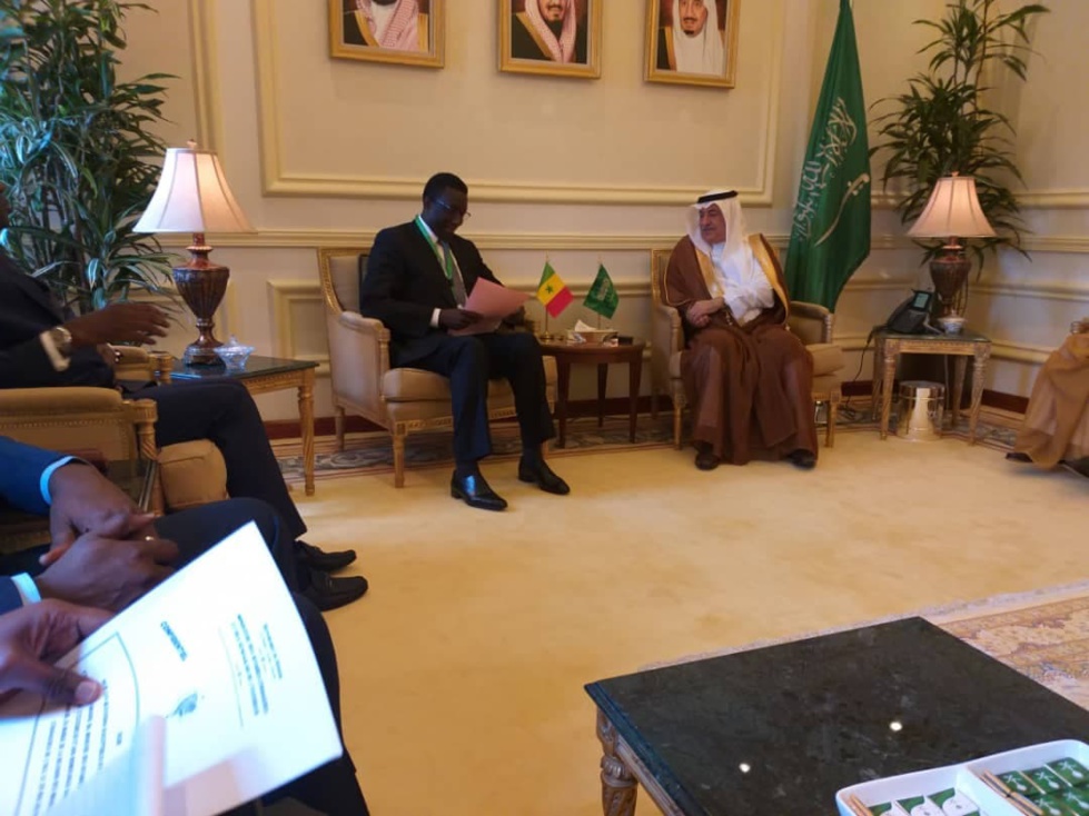 Le ministre des Affaires étrangères, Amadou Bâ a rencontré ses homologues de l’Arabie Saoudite, de l’Egypte et de la Turquie