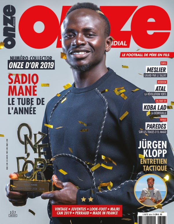 Onze d'Or 2019 : Sadio Mané sacré meilleur joueur de la saison !