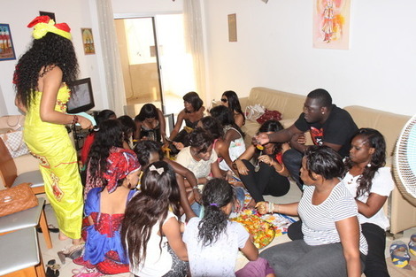 Les photos de l'anniversaire de Adja Ndoye : Le Yendou dans un appartement des Almadies