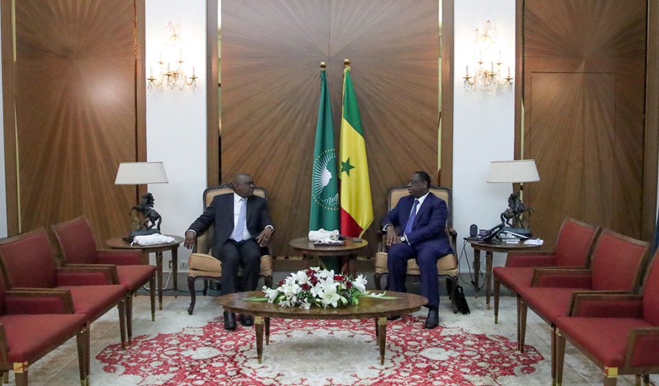 PHOTOS - Rencontre du Président Macky SALL avec SEM Mokgweetsi Masisi, Président de la République du Botswana
