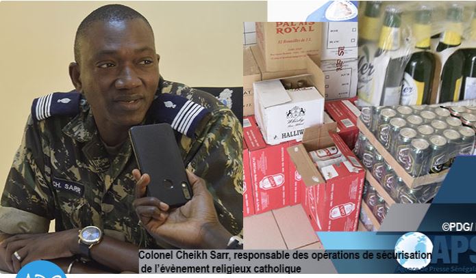 Popenguine:  De l'alcool d'une valeur d'un million de francs saisi par la gendarmerie