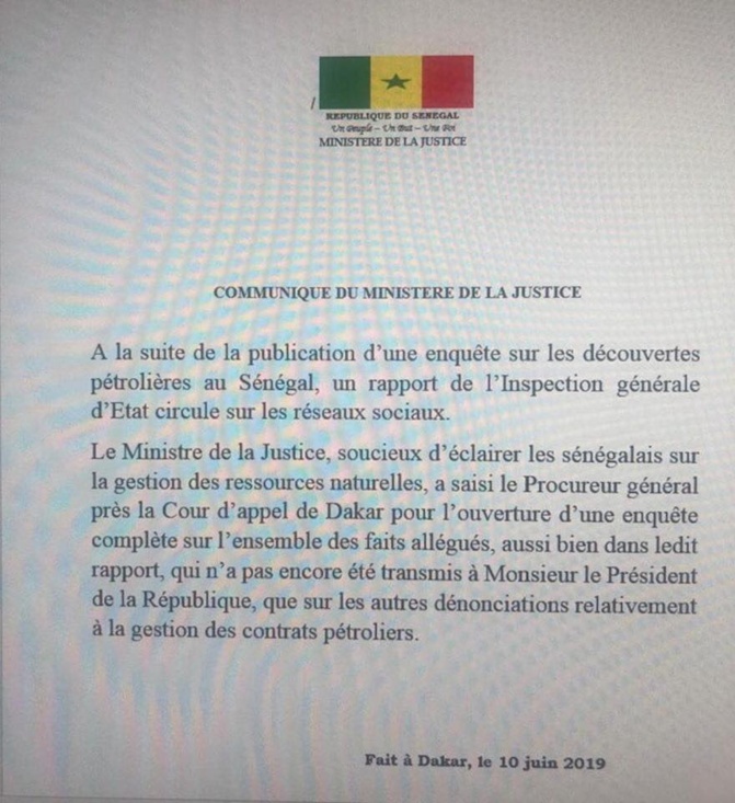 AFFAIRE BBC: Le ministère de la Justice annonce une "enquête complète"