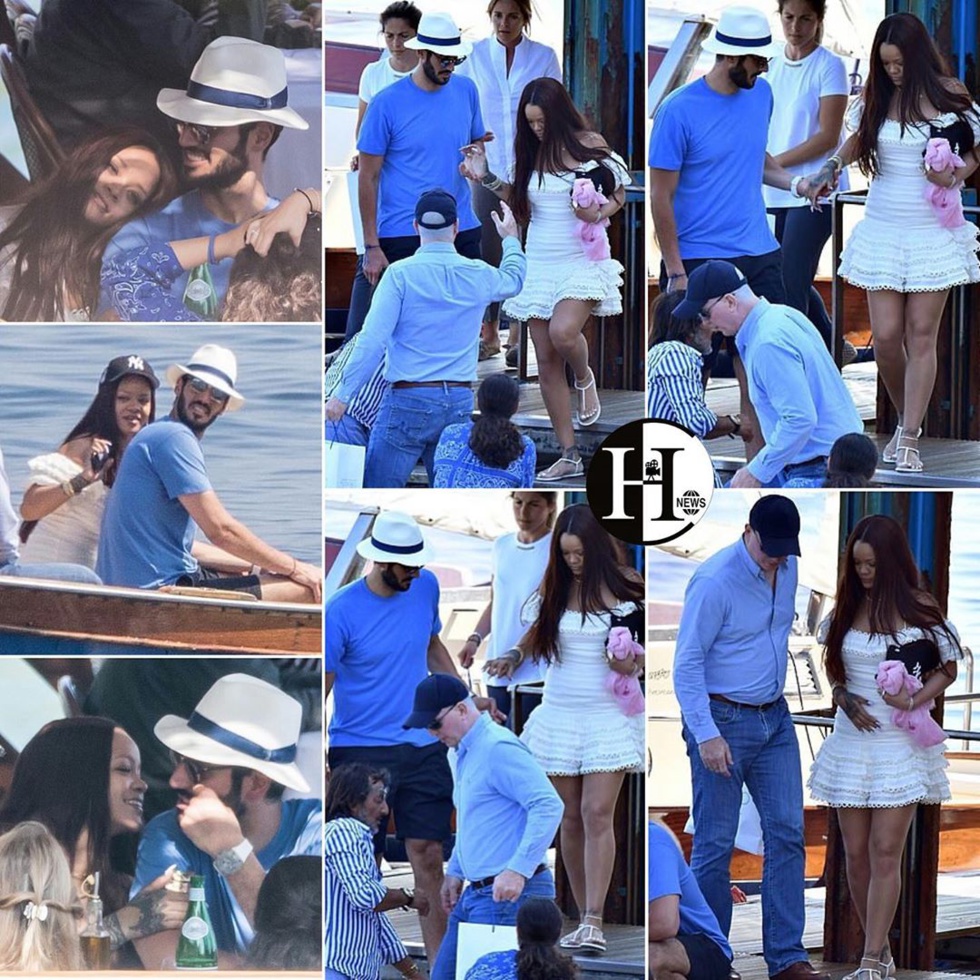 PHOTOS - Rihanna avec son bébé et son bien-aimé Hassan Jameel !