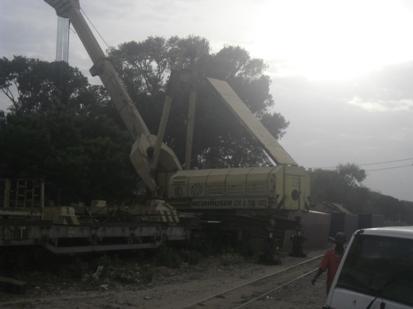 Un train de marchandise déraille