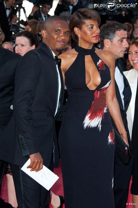 Photo : Eto et sa femme superbement habillés pour une soirée de gala