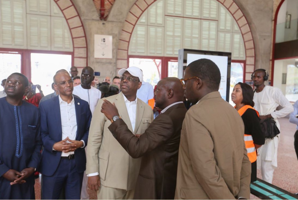 PHOTOS - TER: Visite de chantier du Président Macky SALL
