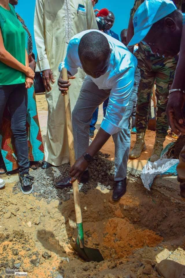 PHOTOS - Programme de remplacement des palmiers de la Corniche avec le ministre Abdou K. FOFANA et l’association Ecolibri
