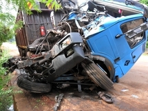  Accident sur la VND: Un camion heurte un homme et lui passe dessus   