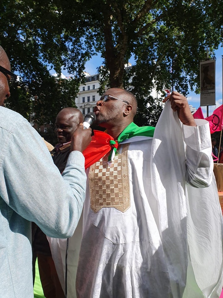 PHOTOS - Rassemblement de la Plateforme "Aar li nu bokk" du Royaume-Uni ce 21 Juin 2019