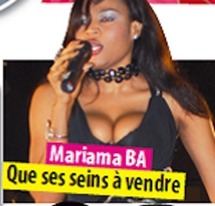 Mariama, la chanteuse qui sait vendre sa poitrine