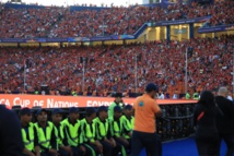 PHOTOS - CAN 2019 : Les premières images au Stade international du Caire, plein à craquer !