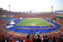 PHOTOS - CAN 2019 : Les premières images au Stade international du Caire, plein à craquer !
