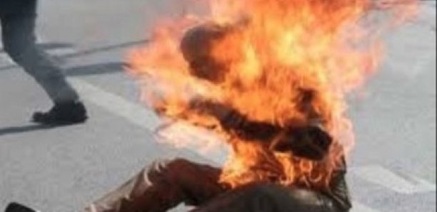 Keur Massar: Un homme asperge son frère d’essence et l’immole par le feu