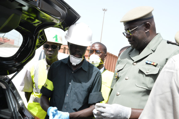 20 PHOTOS: Voici la cargaison de drogue saisie au Mole 1 du Port de Dakar 