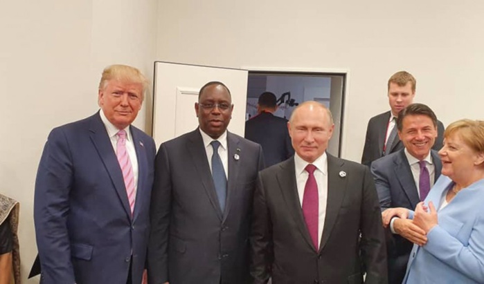 PHOTOS: Macky Sall entouré de Trump et Poutine au sommet du G20 à Osaka