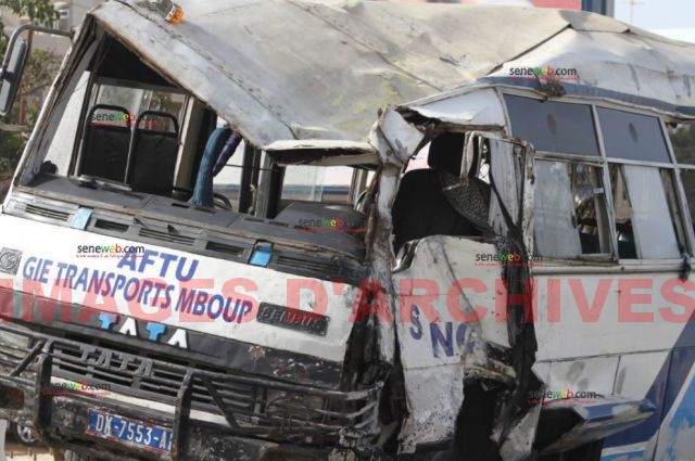 Rufisque: un accident entre un camion, un bus Tata et un véhicule particulier, fait 10 blessés