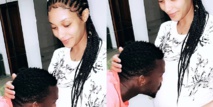 PHOTOS - Ibou Touré embrasse le ventre de son épouse Adja Diallo, enceinte de leur deuxième enfant