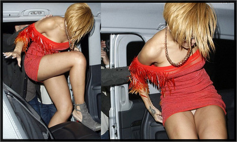 Photos : Quand Beyonce et Rihanna montrent leurs slips...