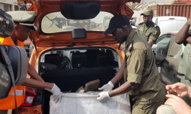 La drogue saisie au Port Autonome de Dakar évaluée à 58 milliards FCfa